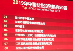 管家婆三期必开一期2024荣获清科“2019年中国创业投资机构50强”第六名